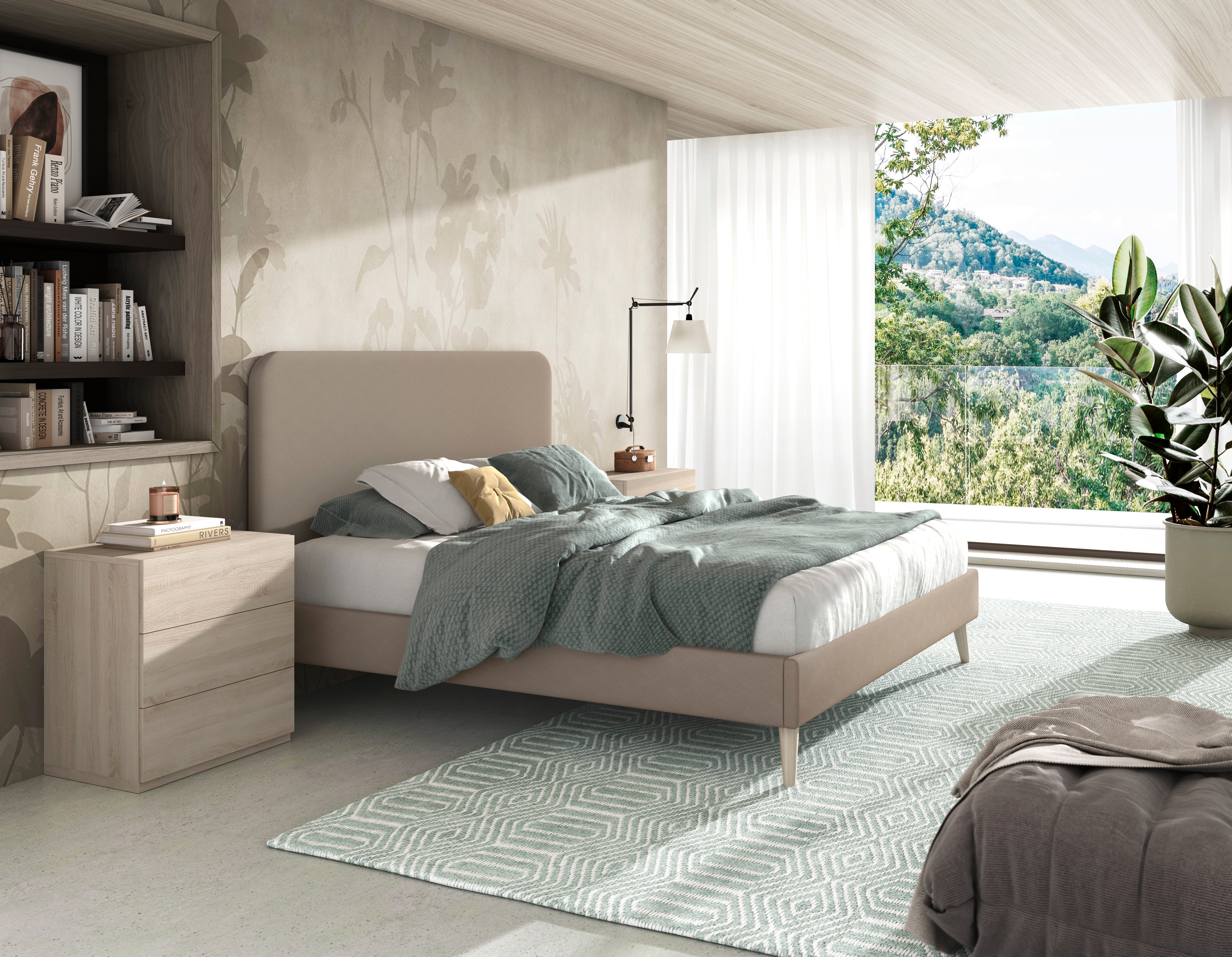 Cama Mojácar (Canapé + Colchón + Topper)