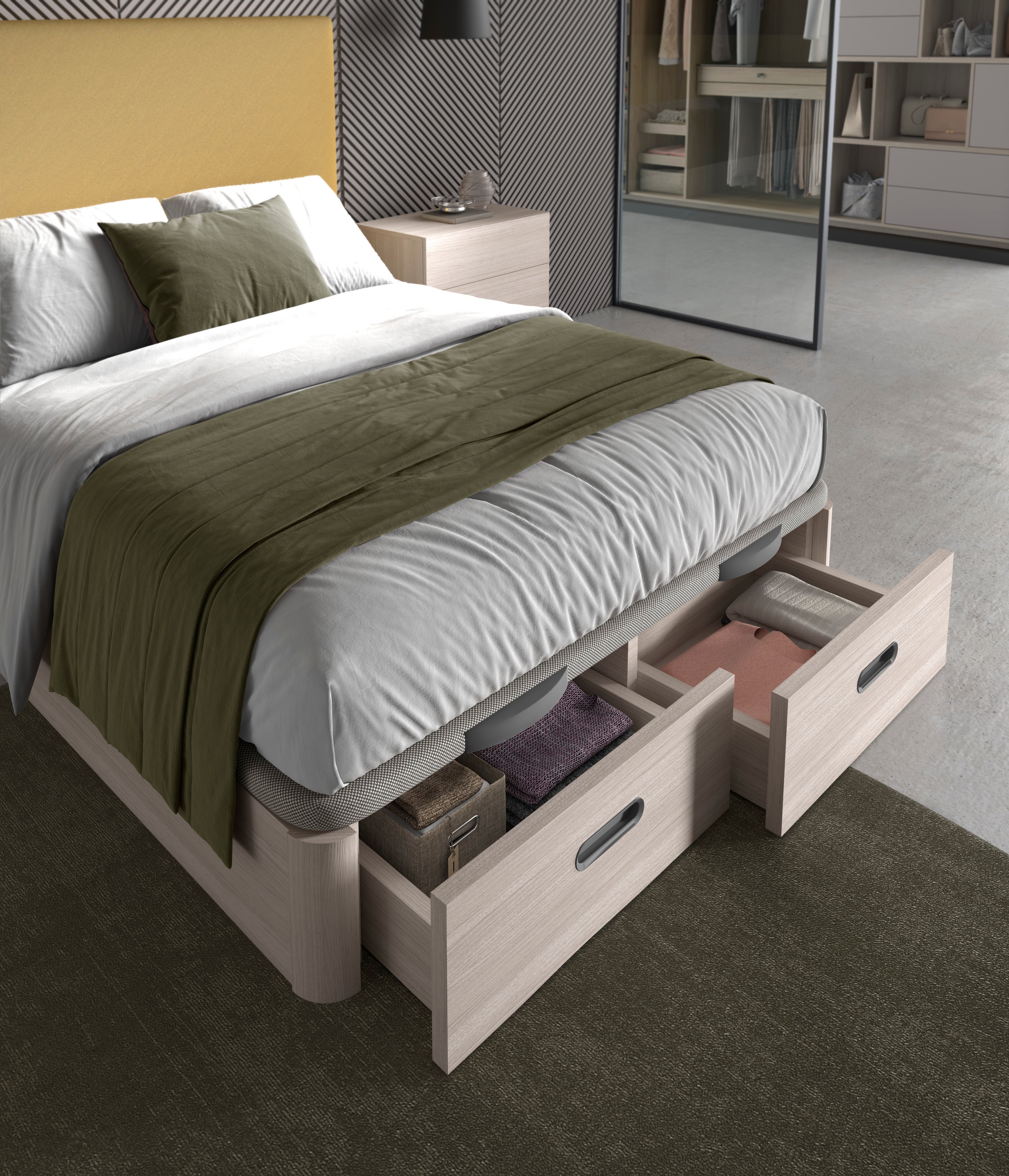 Cama Salou (Canapé + Colchón + Topper)