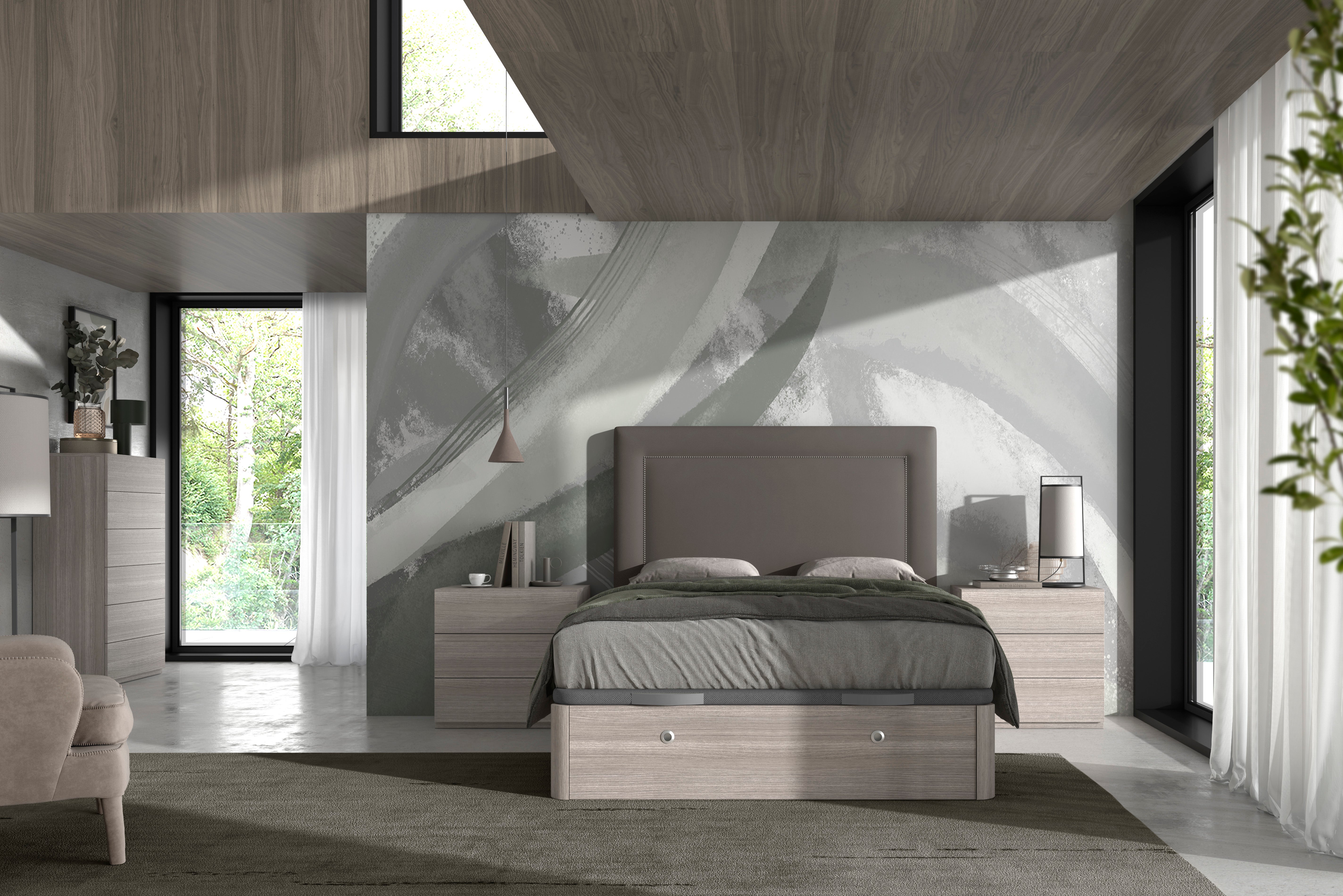 Cama Ibiza (Canapé + Colchón + Topper)