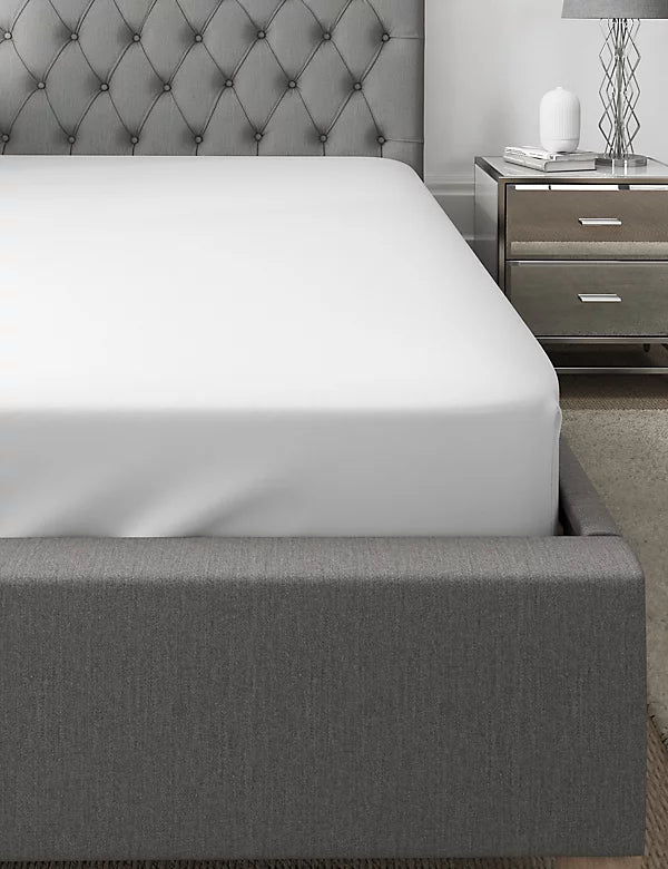100 % gekämmte Baumwolle 200 Fäden (Weiß, Beige, Natur, Eis)