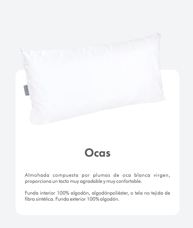 Almohada Oca