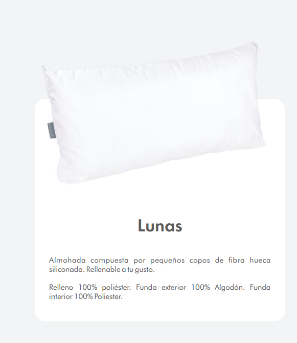 Almohada Premium Lunas Cooler