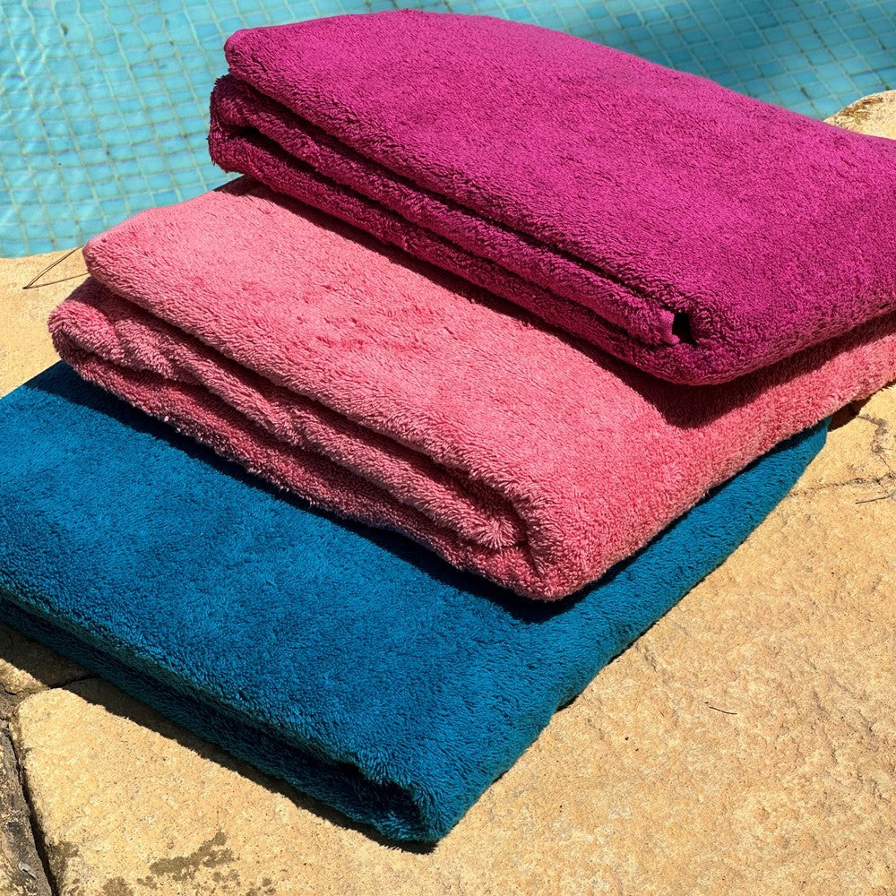 Toallas  PISCINA 100% Algodón Peinado 600 gr