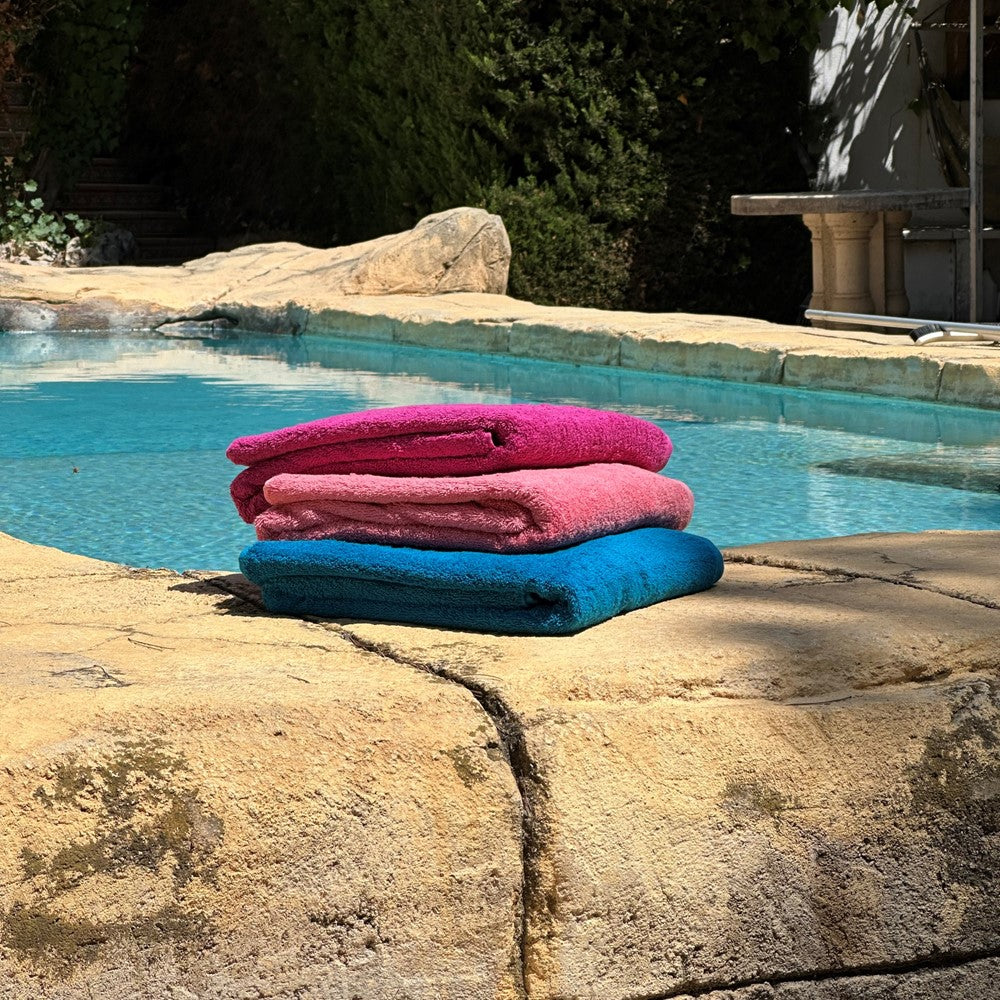Toallas  PISCINA 100% Algodón Peinado 600 gr