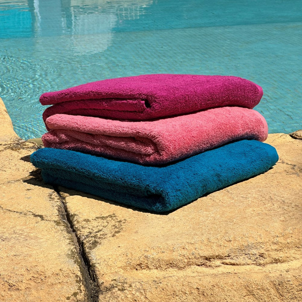 Toallas  PISCINA 100% Algodón Peinado 600 gr