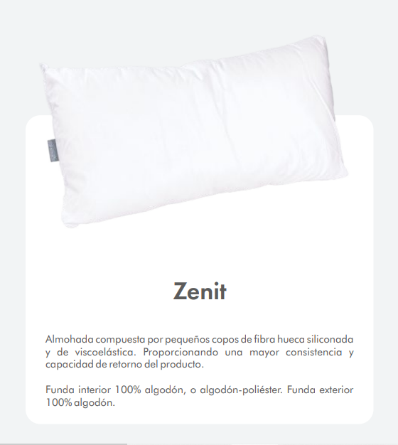 Almohada Premium Zenit 2 Estaciones